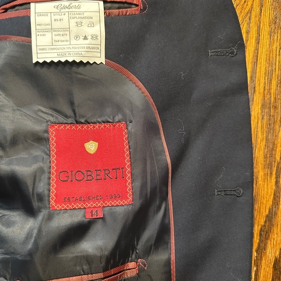 Blue Blazer Classic Fit Structured Design - Picture 4 of 4